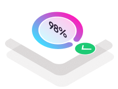 98 percent recovery rate