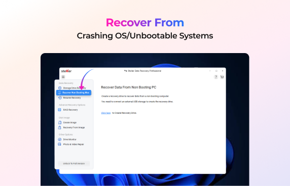RAW drive recovery
