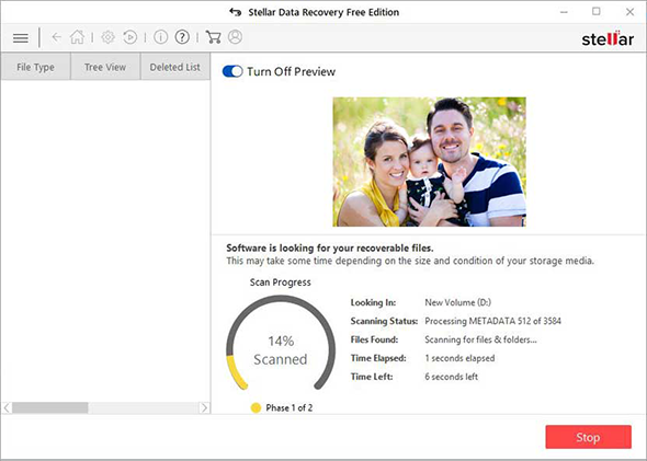 Stellar Phoenix Windows Data Recovery - Free Edition