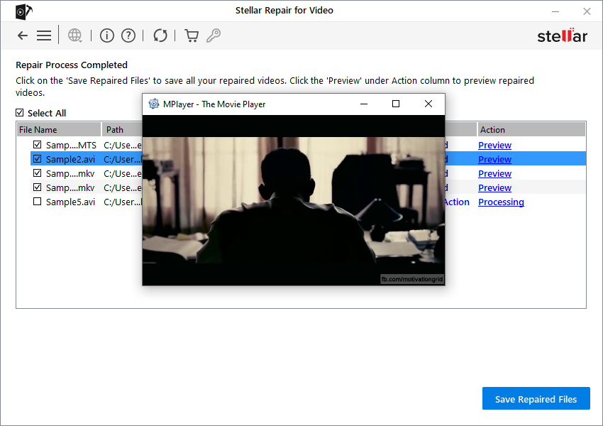 Stellar Repair for Video is perfect video recovery tool