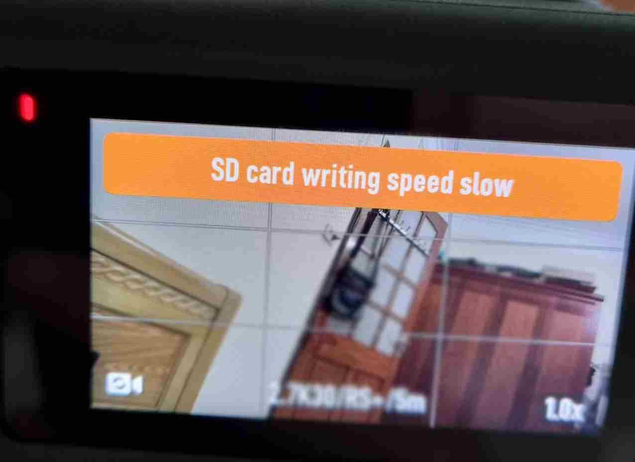 sd card writing speed