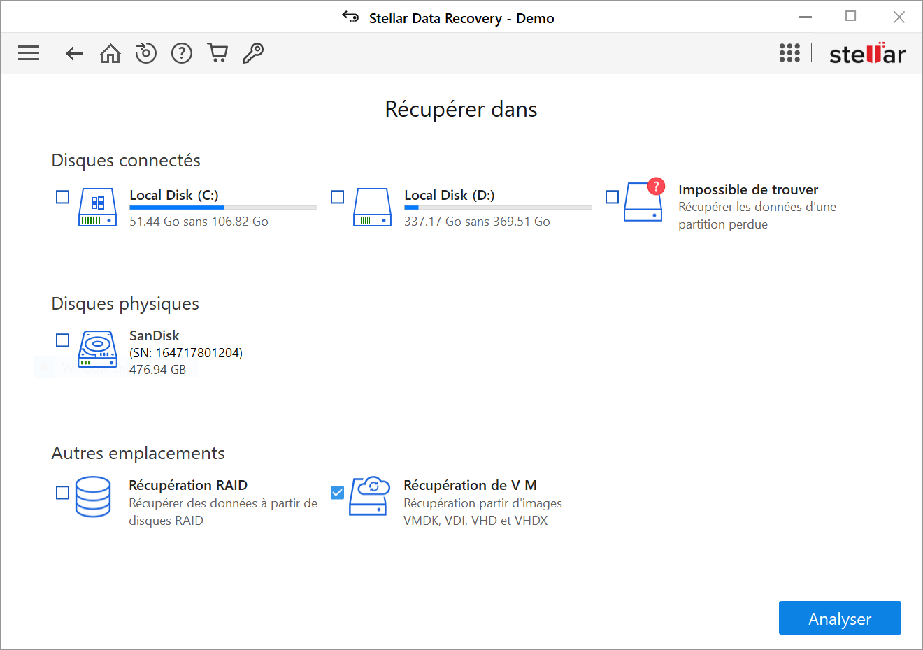 Disques connectés