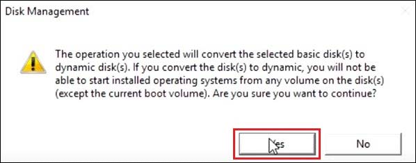 l attention des disques selectionnes convertis en disques dynamiques