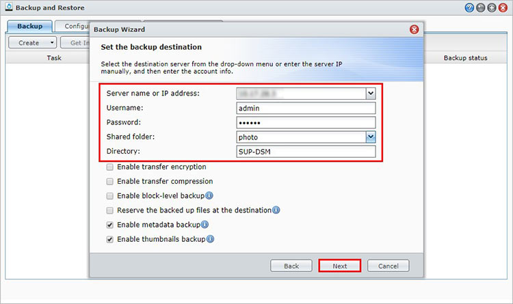 set-up-the-backup-destination