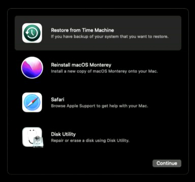 use macOS utilities to fix a mac stuck on apple logo screen