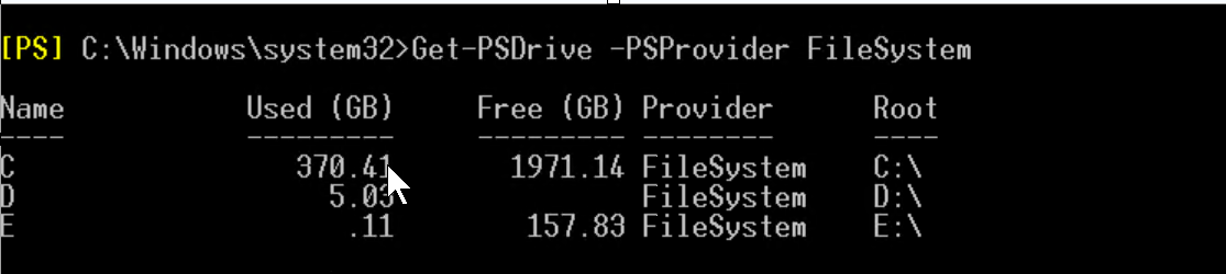 PSProvider FileSystem