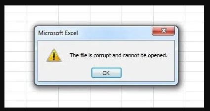 Excel files can't be opened or accessed