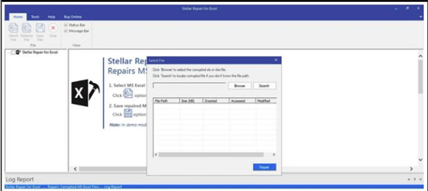 Stellar Repair for Excel software