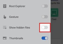 Check Hidden Folders
