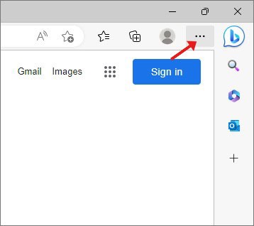 Click the Hub button
