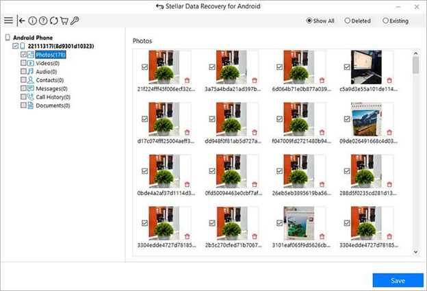 Select a location on your computer to save the recovered files