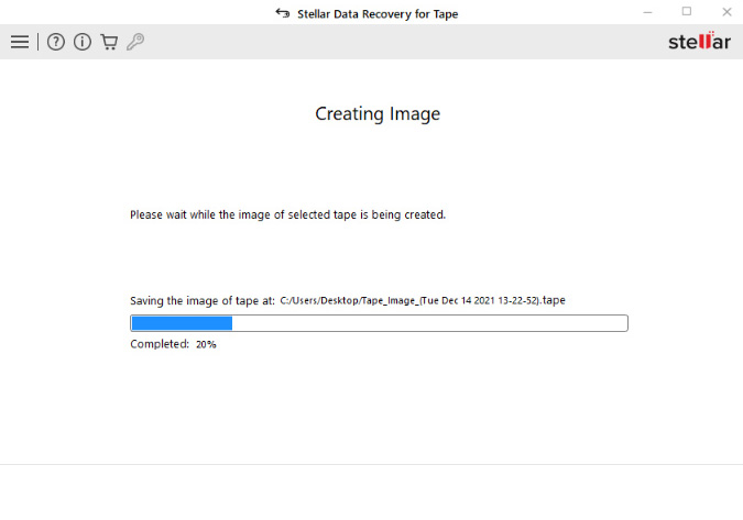 creating the dump image