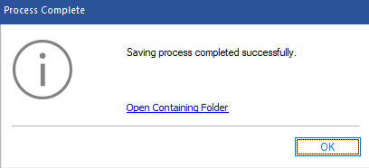 start saving the recovered tape backup data