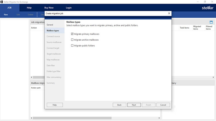 Select the Type of Data