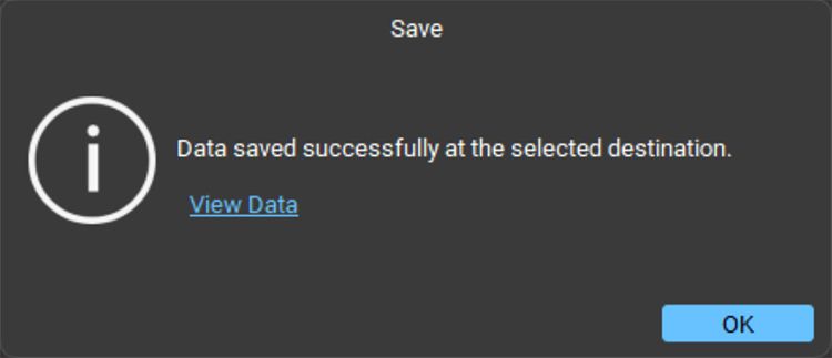 Software will start saving the recoverable files at the selected location