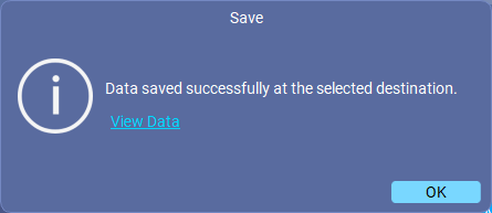 Select a location to save the files