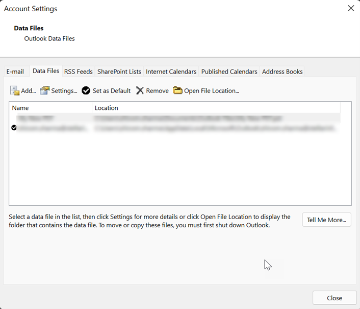 Account Settings