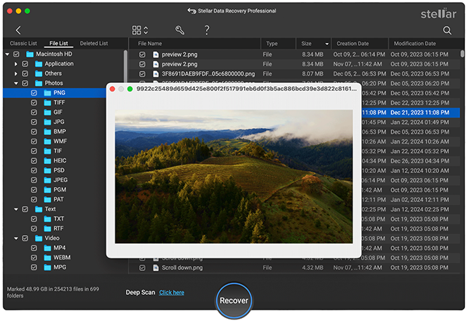 stellar-data-recovery-professional-for-mac-preview-3
