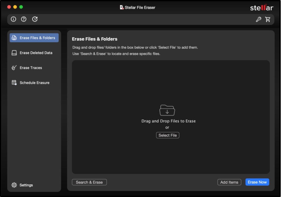 Stellar File Eraser (Erase File & Folders)