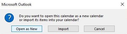 select a suitable option to export Thunderbird calendars to Outlook