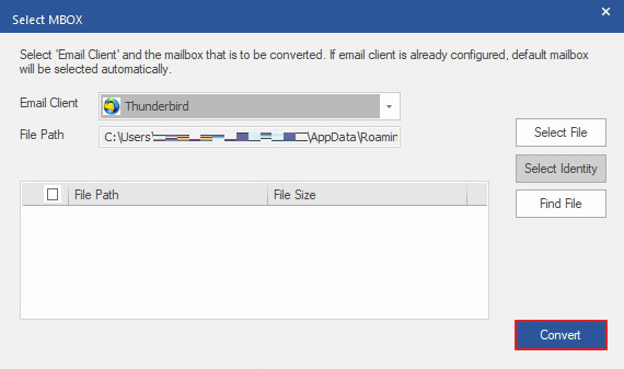 click on convert