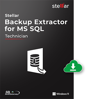 Stellar Backup Extractor for MS SQL