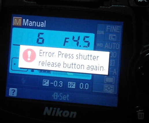Comercio tienda incidente Códigos de error de Nikon DSLR. Conoce las posibles formas de solucionar  los errores