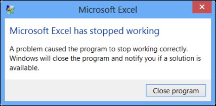my excel keeps crashing and losing data my excel keeps crashing and losing data