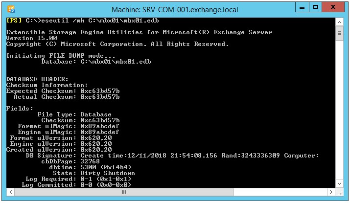 se produjo un error al hornear para montar la base de datos