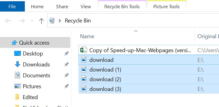 Recycle Bin Windows PC