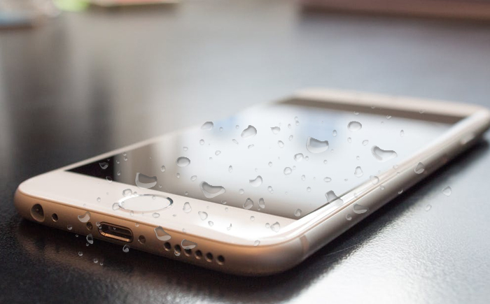 iPhone endommagé par l'eau