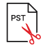Splits the Large-Sized PST File icon
