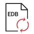 Convierte archivos EDB Unicode 