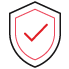 100% Safe and Hassle Free icon