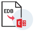 Exporte l'EDB hors ligne vers Live Exchange 