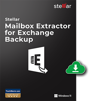 Stellar Mailbox Extractor for Exchange Backup