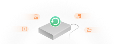 RAW drive recovery illustration