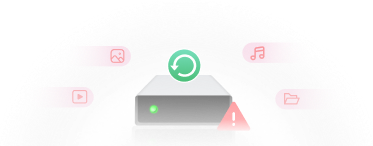 Corrupt drive recovery illustration