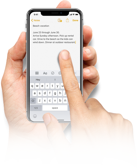Quickly restore deleted iPhone® notes

