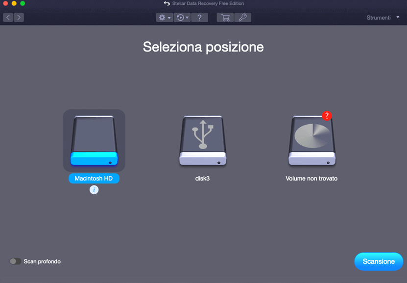 Recupero dati gratuito per Mac-2