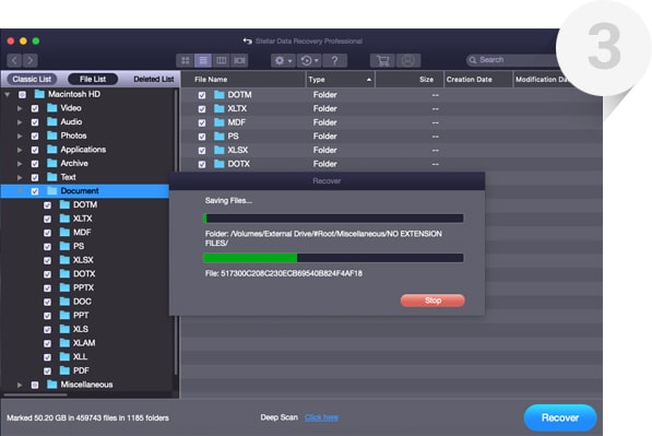 Save unmounted mac hard drive
