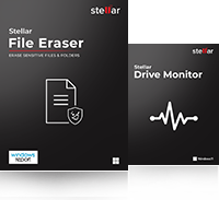 Stellar File Eraser plus Stellar Drive Monitor