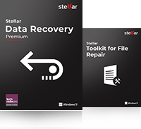 Stellar Data Recovery Premium for Windows plus Stellar File Repair Toolkit
