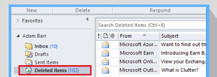 Accidentally Deleted Emails from Outlook?