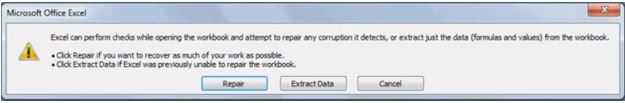 Repair Excel 2007 File