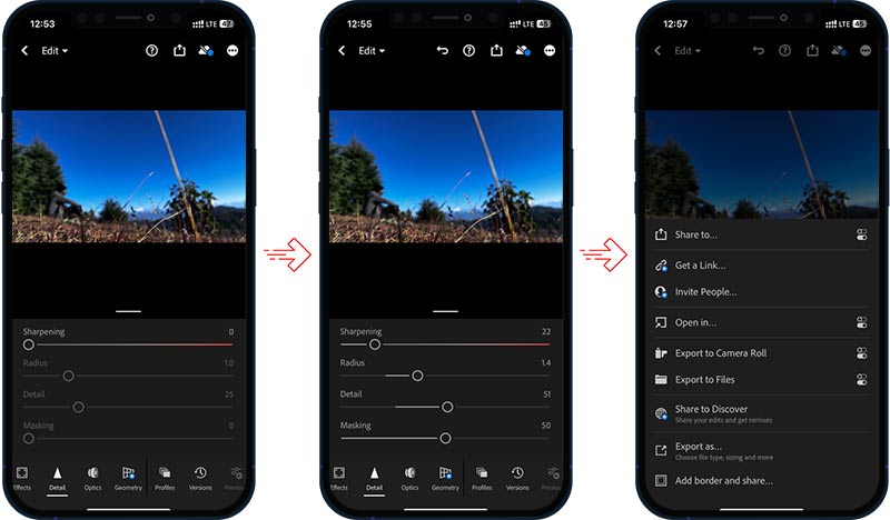 Fix Blurry Picture on iPhone with Adobe Lightroom