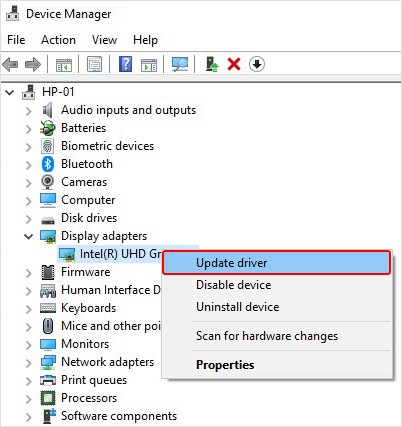 Update Driver