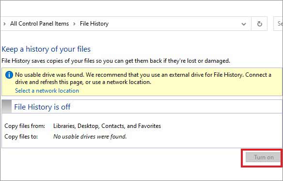 Keep a History of your Files