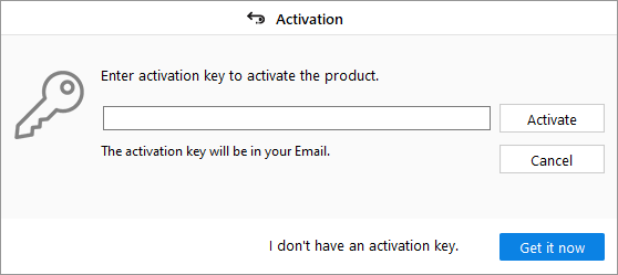 Activation Window