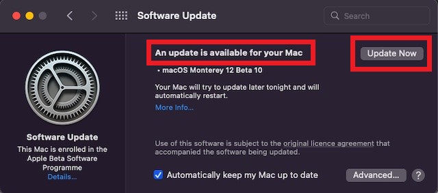 Update Software